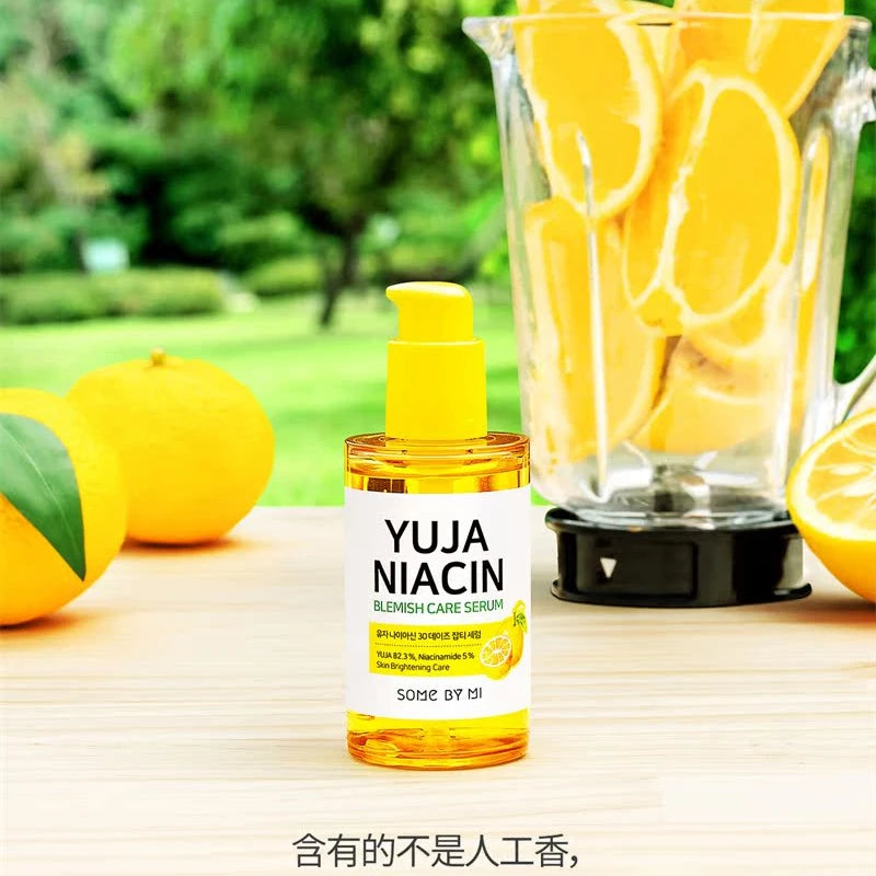 Korean Skin Care SOME BY MI Yuja Niacin 30 Days Brightening Serums Niacinamide Whiten Miracle Moisturizing Soothing Nourishing