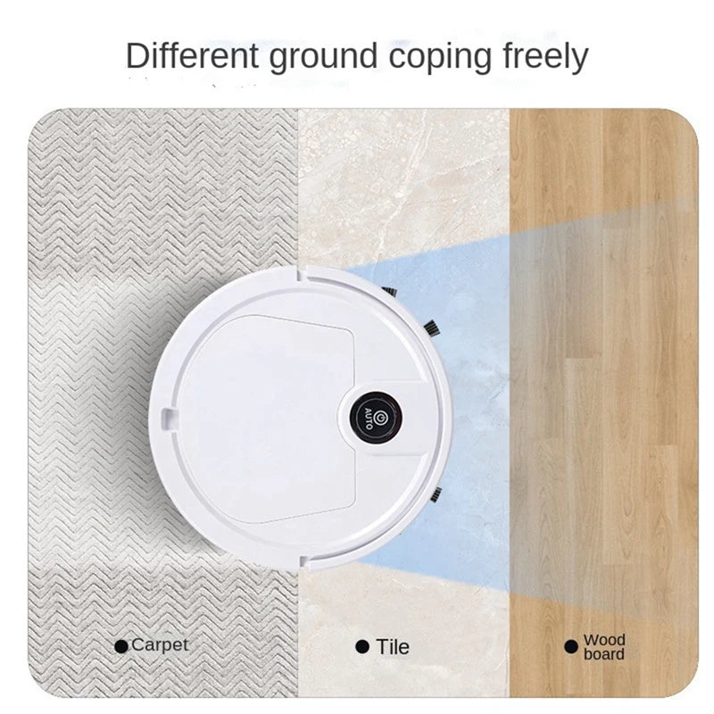 3-In-1 Wet And Dry Robot Vacuum Cleaner Mopping Dust Vacuuming Rechargeable Electric Sweeper Smart Floor Vacuum Cleaner