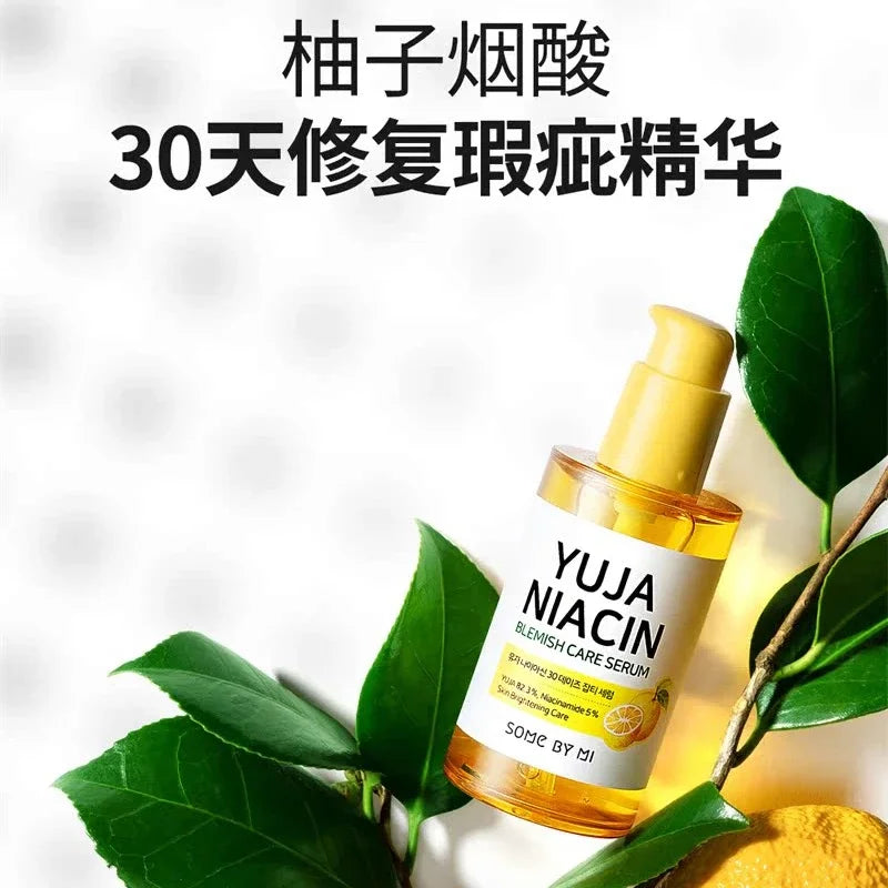 Korean Skin Care SOME BY MI Yuja Niacin 30 Days Brightening Serums Niacinamide Whiten Miracle Moisturizing Soothing Nourishing