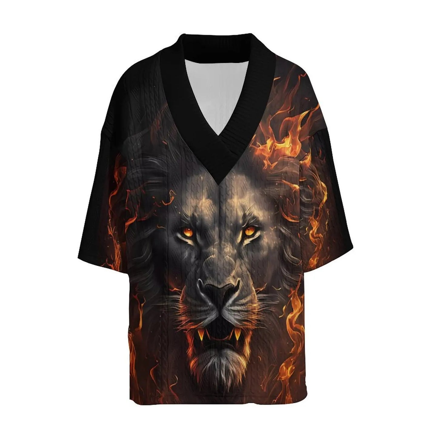 2024 Men's Independence Day 3D Printing New Heavy Works Heavy Works Daily Momato Leisure Sports Uniforms V -neck two -piece suit