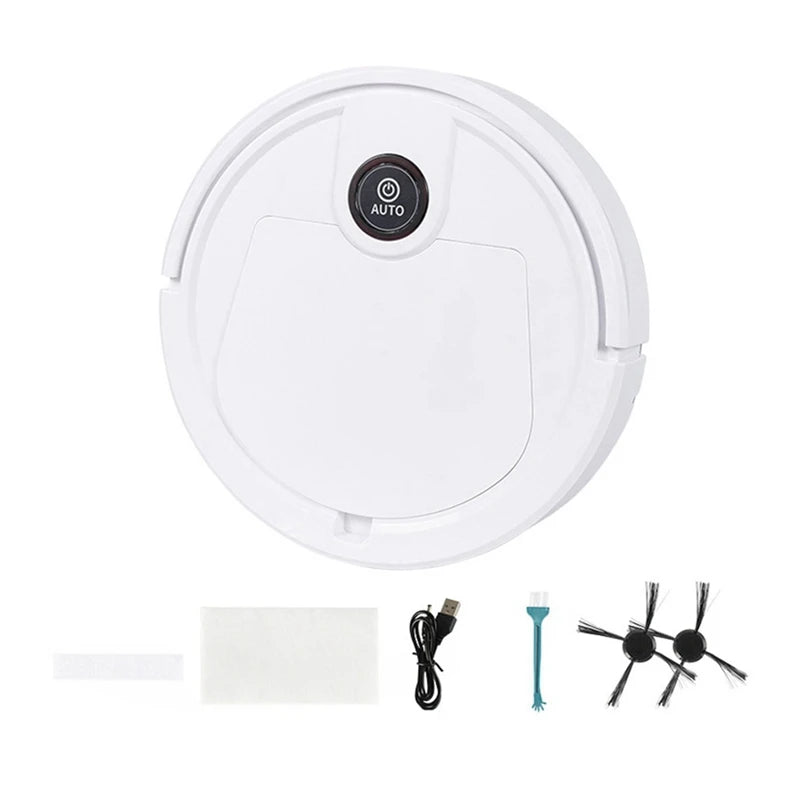 3-In-1 Wet And Dry Robot Vacuum Cleaner Mopping Dust Vacuuming Rechargeable Electric Sweeper Smart Floor Vacuum Cleaner