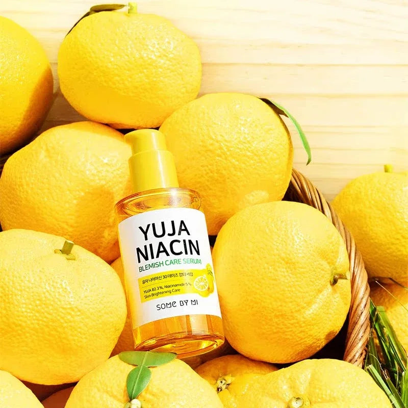 Korean Skin Care SOME BY MI Yuja Niacin 30 Days Brightening Serums Niacinamide Whiten Miracle Moisturizing Soothing Nourishing